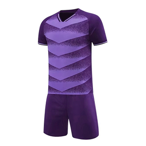 Uniforme de football en polyester 100% pour enfants adultes ensembles d'entraînement de qualité pour hommes France maillots de football Technique de coupe automatisée - Product Image 6