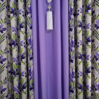 Rideaux de haute qualité en tissu mousseline pour la maison, l'hôtel et le bureau, textiles de maison, ensembles de 3 pièces, rideaux de fenêtre pour le salon