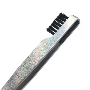 Pinzas para cejas de acero inoxidable de nuevo estilo con etiqueta privada personalizada profesional, instrumentos de belleza para niñas, fuente de alimentación Manual - Product Image 6