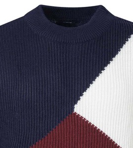 คุณภาพสูง OEM เสื้อกันหนาวผู้ชายแขนยาวโลโก้ที่กําหนดเองพิมพ์เสื้อกันหนาวคอกลมขนาดใหญ่เสื้อกันหนาวระบายอากาศสวมใส่ฤดูหนาว - Product Image 2