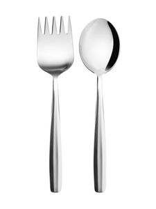 Fabrication en Inde Cuillère à manche argenté en acier inoxydable vintage ou ensemble de couverts à salade disponible pour les grossistes - Product Image 2