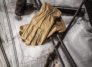 Guantes de trabajo de cuero de vaca general de destreza mejorada Guantes de seguridad para la construcción con tacto suave - Product Image 3