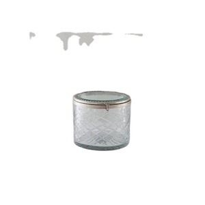 Manufacturer in India Clear <b>Glass</b> Jewelry <b>Box</b> Display Brass Velvet Material Home Accessories Case Organizer Necklaces Tissue <b>Box</b> - Product Image 1