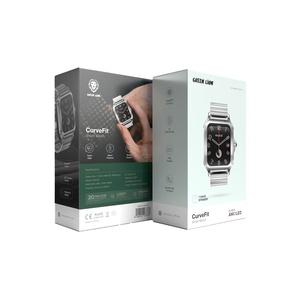 Đồng hồ thông minh sư tử xanh curvefit-Màn hình siêu AMOLED, Bluetooth, điều khiển truy cập NFC, chống nước IP68 - Product Image 3