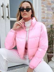 Chaqueta de Invierno Personalizada de Moda, Chaqueta Acolchada para Mujer, Chaqueta Corta Informal de Invierno para Mujer, Chaqueta Acolchada para Hombre - Product Image 3