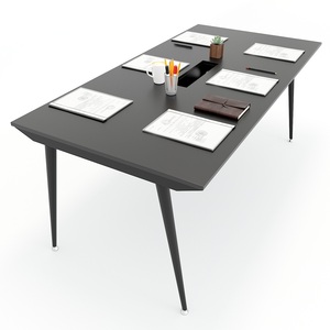 Patas de Mesa de Hierro de Diseño para Mujer, Ensambladas, HCCO008 180x90cm, Concepto CONE - Product Image 3