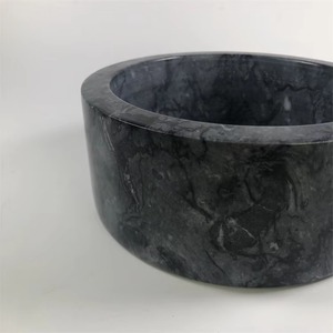 Cuenco decorativo de mármol hecho a mano, Centro de Mesa de Piedra Natural, bandeja decorativa elegante para el hogar, cocina, sala de estar, decoración de oficina - Product Image 3