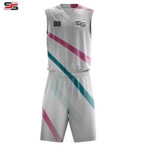 Hot Sale High Quality Breathable Plus <b>Size</b> <b>Basketball</b> Uniform Set for Adults Customizable <b>Size</b> OEM Service Moisture-Wicking - Product Image 4