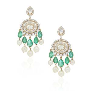 Pendientes de Diamantes Jahanaara - Product Image 1