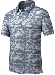 Polo de manga corta de verano para hombre, camisetas deportivas informales con estampado de logotipo, camisetas con cuello a la moda, Polo de corte regular de poliéster 100% - Product Image 2
