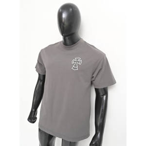 เสื้อยืดผู้ชายแฟชั่นปักโลโก้สไตล์วินเทจพลัสไซส์ระบายอากาศได้ดี - Product Image 4