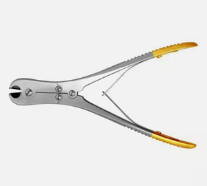 Coupe-fils et aiguilles chirurgicales en carbure de tungstène, coupe-fils frontal et latéral, 18 cm, en acier inoxydable - Product Image 6