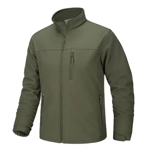 Chaquetas Softshell Impermeables de Alta Calidad para Hombre, Cortavientos y Transpirables con Cuello Alto y Cierre de Cremallera, Venta Directa de Fábrica - Product Image 3