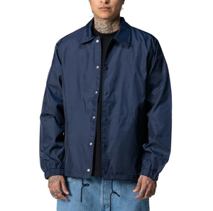 Veste de coach pour homme personnalisée 2026, coupe-vent en polyester léger, marque privée, respirante, veste de coach pour homme - Product Image 1