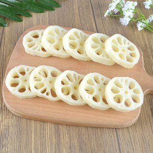 Práctica Raíz de loto congelada en rodajas para comidas vegetarianas rápidas y saludables - Product Image 5