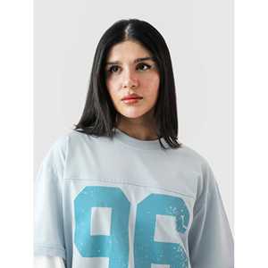 Jersey Extra Grande Azul Frost 96, Transpirable, de Doble Capa, Elegante y Cómodo - Product Image 5