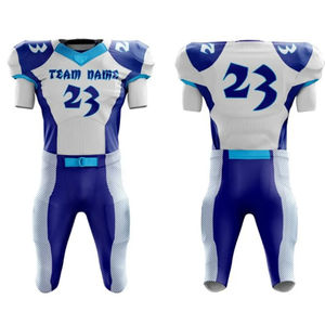 ชุดกีฬาเสื้อเจอร์ซีย์และกางเกงขายาวผ้าโพลีเอสเตอร์ 100% สำหรับผู้ใหญ่และเยาวชน ชุดทีมกีฬาแขนสั้นพิมพ์ลายเข้าชุดกันอย่างสมบูรณ์แบบ ทนทานต่อการใช้งาน - Product Image 5