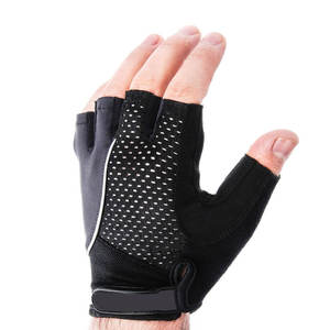 Guantes de ciclismo de malla duraderos de medio dedo para niños y adultos, guantes de carreras antideslizantes para deportes al aire libre y escalada - Product Image 5