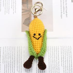 Juguetes Divertidos con Forma de Video, Llaveros, Adornos Colgantes, Croissant, Tostada, Verduras, Nubes, Decoraciones Colgantes - Product Image 1