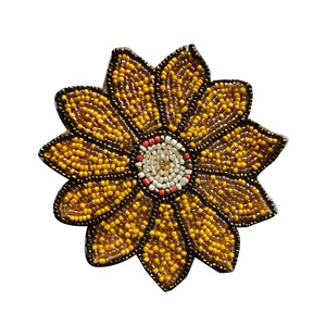 Posavasos de Cuentas de Vidrio Premium 2026, Diseño Elegante, Decoración de Mesa, Alfombrilla Sostenible para Bebidas, para Cenas, Bodas y Eventos - Product Image 5