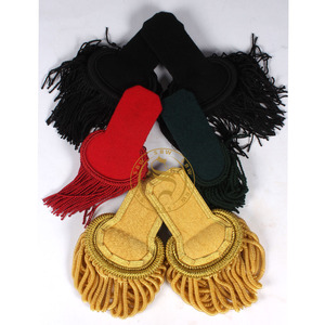 Insigne d'épaulettes personnalisé Épaulette formelle Accessoires uniformes Épaulettes de fanfare - Product Image 3