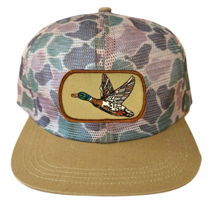 Chapeaux de camouflage en coton à 5 panneaux personnalisés en gros Casquettes de chasse camouflage non structurées Snapback 256 Ri avec corde Logo de broderie en plein air - Product Image 4