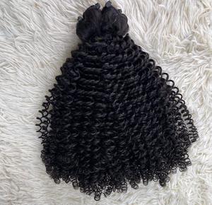 Haute qualité 100% brut Vietnam vierge Double dessiné naturel profond Extensions de cheveux bouclés VQ cheveux Bella modèle 100gr acheter maintenant obtenir - Product Image 4