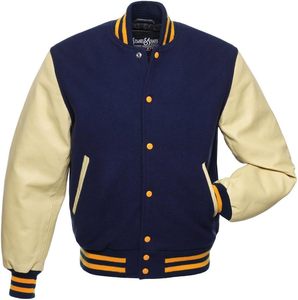 Veste baseball universitaire en coton mélangé unisexe pour homme Vestes Letterman de haute qualité imprimées avec logo personnalisé Caractéristique chauffante de style décontracté - Product Image 4