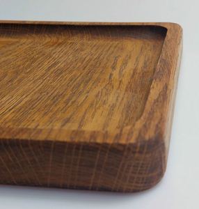 <b>Square</b> natural wood serving platter snack fruits for food serving breakfast food bar home kitchen decor wedding gifts restaurant - Product Image 2