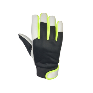 Guantes de montaje de cuero de material superior y de la mejor calidad a la venta Guantes de montaje de cuero de diseño personalizado de fabricante de nitrilo En420 - Product Image 6