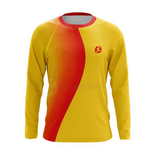 เสื้อเจอร์ซีย์แขนยาวผู้ชาย คุณภาพดีที่สุด ขายดีที่สุด MOQ ต่ำ เสื้อเจอร์ซีย์แขนยาวสำหรับเล่นกีฬา ชุดกีฬา - Product Image 1