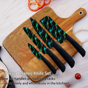 Couteau de chef en céramique, revêtement céramique, plastique, ambidextre, passe au lave-vaisselle, pour un usage quotidien, qualité supérieure, prix d'usine, vente chaude - Product Image 5