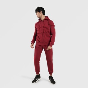 Sudadera con Capucha Maroon Rigger Personalizable, 100% Algodón French Terry, Ecológica, Transpirable, Tallas XXS a 6XL para Invierno - Product Image 4