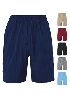 Shorts de Baño Awrah Personalizados con Logotipo para el Verano 2026, Color Azul Marino, Shorts Awrah de Doble Capa - Product Image 2