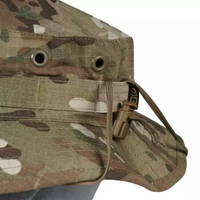 Chapeau Bob Léger en Polyester/Coton Tricoté Anti-UV Séchage Rapide Tissu Respirant Ajustement Réglable pour Hommes Motif CAMO