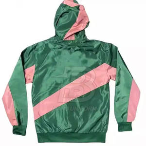 Conjunto de Sudadera con capucha cortavientos de alta calidad Conjunto de Sudadera con capucha cortavientos ligera de poliéster 100% a la venta - Product Image 2