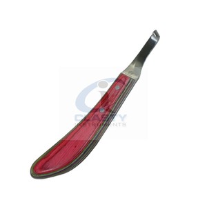 จอบมีดตัดคมด้ามจับไม้เครื่องมือทำจากสเตนเลสมีดกีบม้าปรับแต่งได้ - Product Image 3