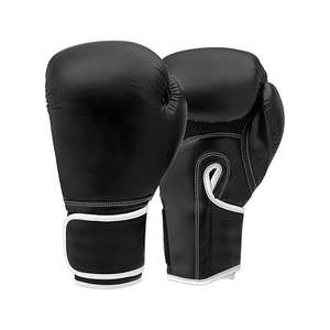 High Quality Sport Black Leather 100% Pure Leather Cowhide <b>Boxing</b> <b>Gloves</b> 120z Muay Thai <b>Kick</b> Custom Logo <b>Boxing</b> <b>Gloves</b> 2025 - Product Image 6