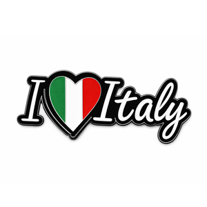 Épingles à drapeau italien en émail doux, forme découpée personnalisée, souvenir, drapeau national de pays européens - Product Image 3