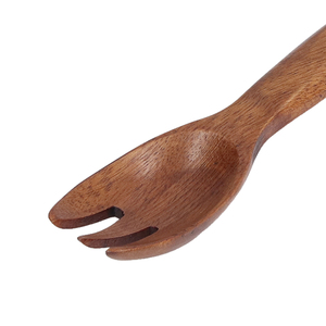 Ensemble élégant de 2 couverts en bois avec finition naturelle, parfait pour la maison, les restaurants et les mariages, fabriqué en Inde - Product Image 4