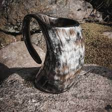 La plupart des ventes Rustique Viking Tankard Corne Calice Personnalisé 700/800ml Capacité Traditionnelle Américaine Style Chope à Bière - Product Image 4