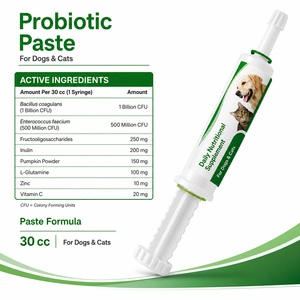 Probióticos para Perros de Marca Propia, Pasta de Enzimas Digestivas para Gatos, Alivio de <span class=keywords><strong>Gases</strong></span> y Diarrea, Gel para <span class=keywords><strong>el</strong></span> Bienestar Intestinal Felino y Canino, 30 ml - Product Image 6