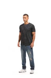 เสื้อยืดเทอร์รี่ทรงปกติสำหรับผู้ชาย แบรนด์ Ozil International คุณภาพสูง ระบายอากาศได้ดี แห้งเร็ว แขนสั้น - Product Image 4