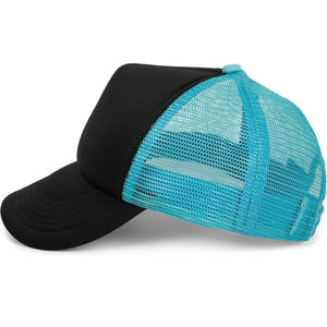 Personalizado de alta calidad 5 Panel bordado parche Logo ala curva malla Gorras gorra de camionero sombrero 100% algodón - Product Image 1