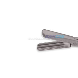 คีม DeBakey สแตนเลส ปลายตรง 2x3 ขนาด 5 มม. ความยาวใช้งาน 6.75 นิ้ว (17 ซม.) ด้ามจับแบบบีบ 11.75 นิ้ว (30 ซม.) พร้อม VATS - Product Image 5