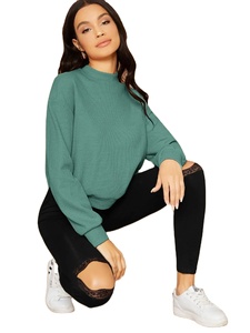 Nueva sudadera para mujer Pullover Llegada Sudadera para mujer en diferentes estilos Sudadera con logotipo personalizado para mujer - Product Image 2