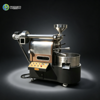 Machine à torréfier les grains de café en acier inoxydable pour café, machine à torréfier les grains de café