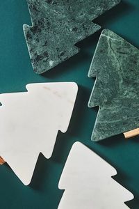 Handmade Grey Marble Tea Coaster Set Carved Stone Craft With Intricate Engraving Technique - Product Image 4