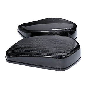 AISKA 100% Fibre de Carbone 3K Sacoches Latérales Extérieures Gauche Droite pour <span class=keywords><strong>Harley</strong></span> 22-24 <span class=keywords><strong>Softail</strong></span> Low Rider ST FXLRST - Product Image 5