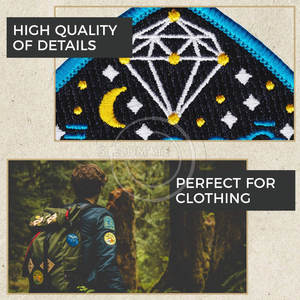 Fabricant professionnel, prix raisonnable, patchs brodés, dernier design, prix de gros, patchs brodés - Product Image 3